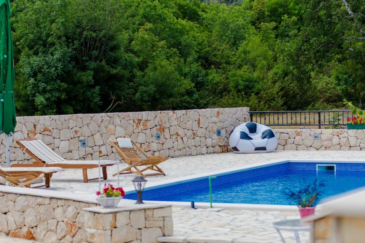 Relaxing Dalmatian House In Village Ljubitovica Luaran gambar