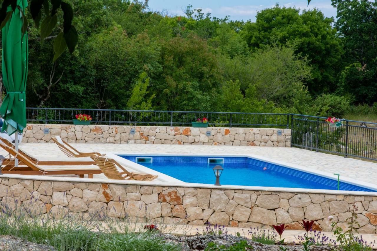 Relaxing Dalmatian House In Village Ljubitovica Luaran gambar